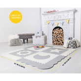 Floor Baby Play Mat Interlocking Set (4 Pc)